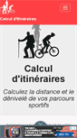 Mobile Screenshot of calculitineraires.fr